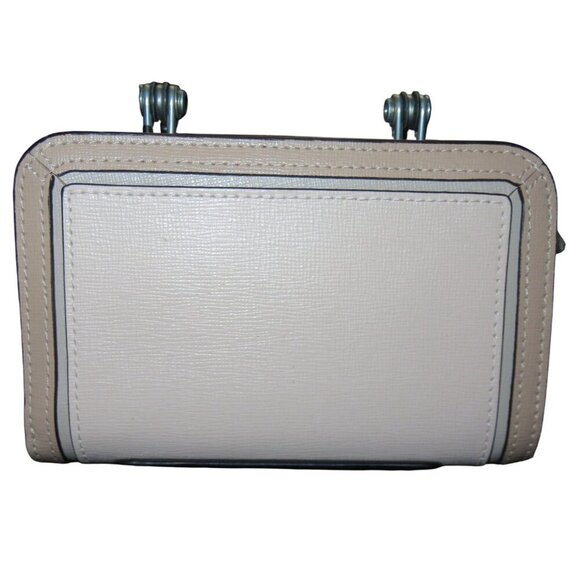 Kate Spade Bifold Cream & Pale Blush Pink Colorblock Leather Wallet NWT - Picture 2 of 12